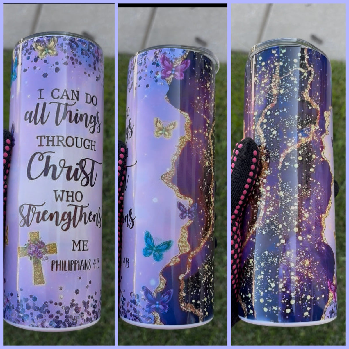 I CAN DO ALL THINGS THROUGH CHRIST TUMBLER