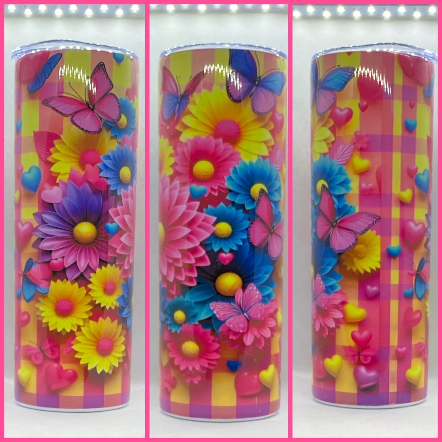 BUTTERFLY TUMBLER