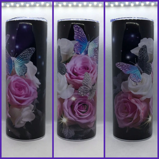 BUTTERFLY TUMBLER