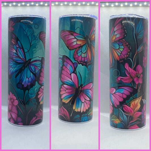 BUTTERFLY TUMBLER