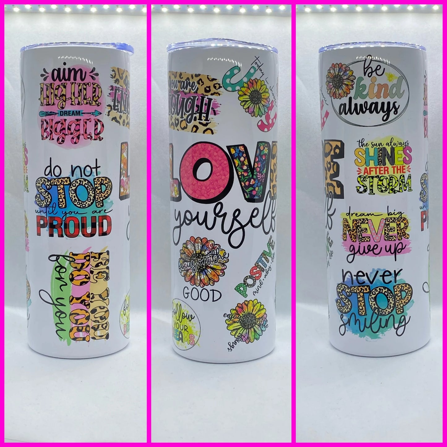 LOVE YOURSELF TUMBLER