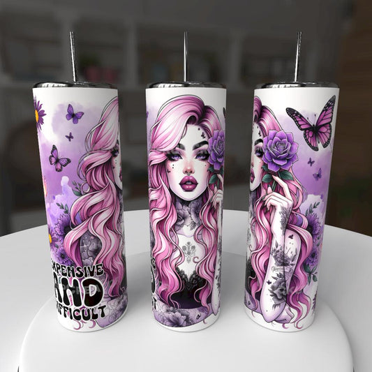 EXPENSIVE AND DIFFICULT TUMBLER