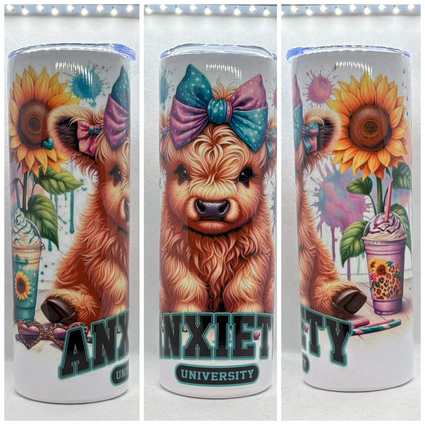 ANXIETY UNIVERSITY TUMBLER