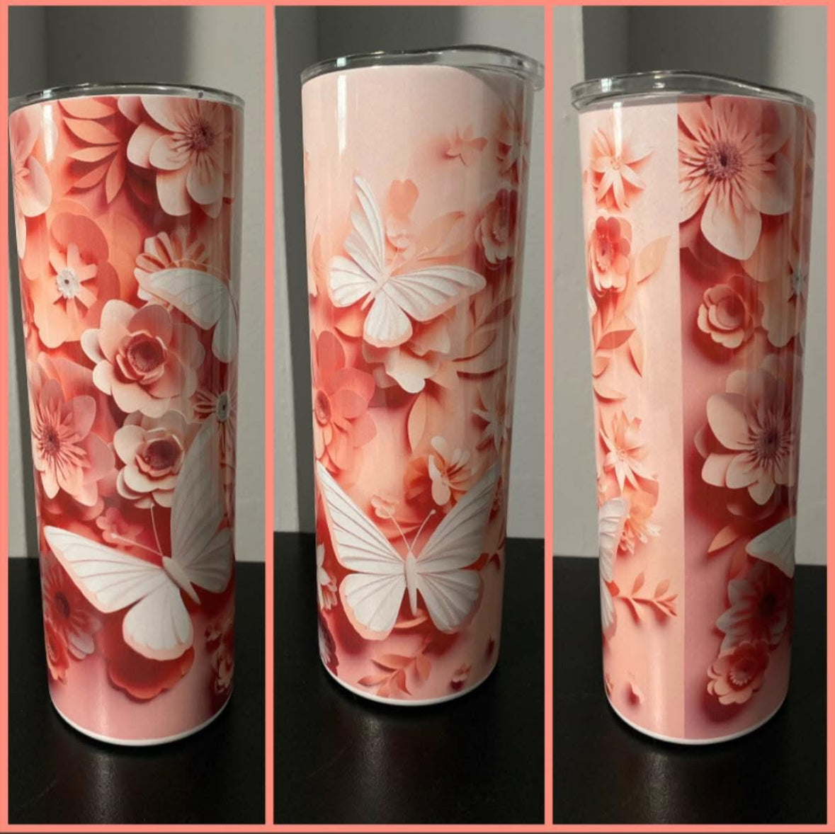 BUTTERFLY TUMBLER