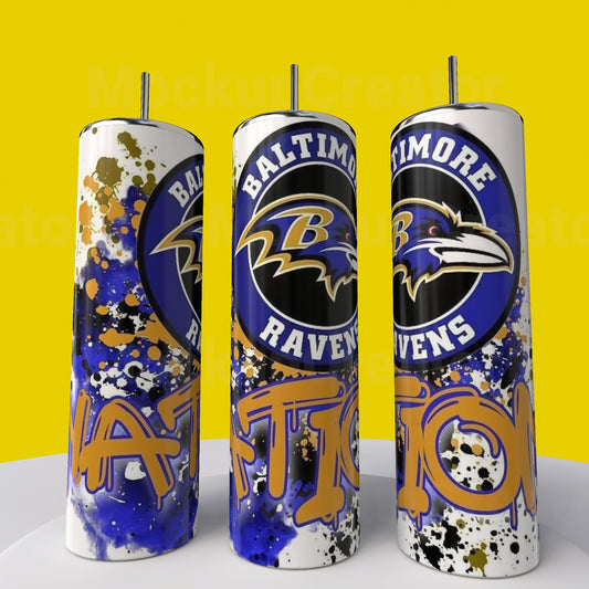 RAVENS NATION TUMBLER