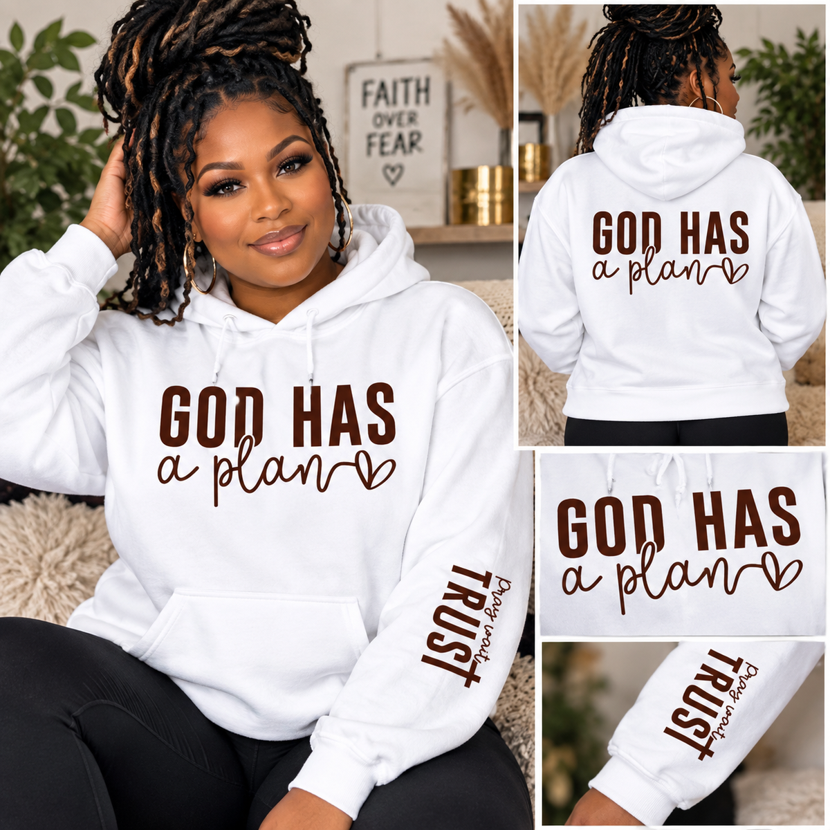 GOD HAS A PLAN HOODIE