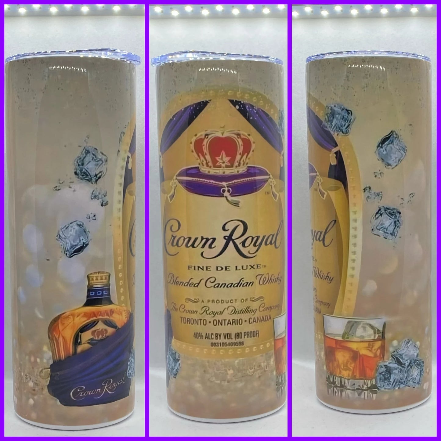 CROWN ROYAL TUMBLER