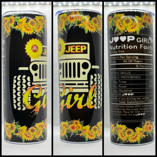 JEEP GIRL TUMBLER
