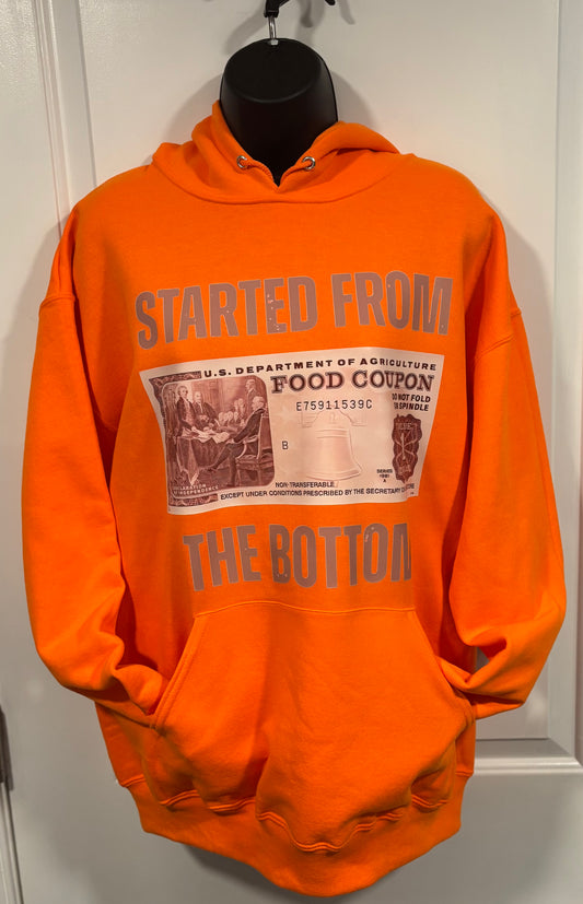 STARTED FROM THE BOTTOM HOODIE