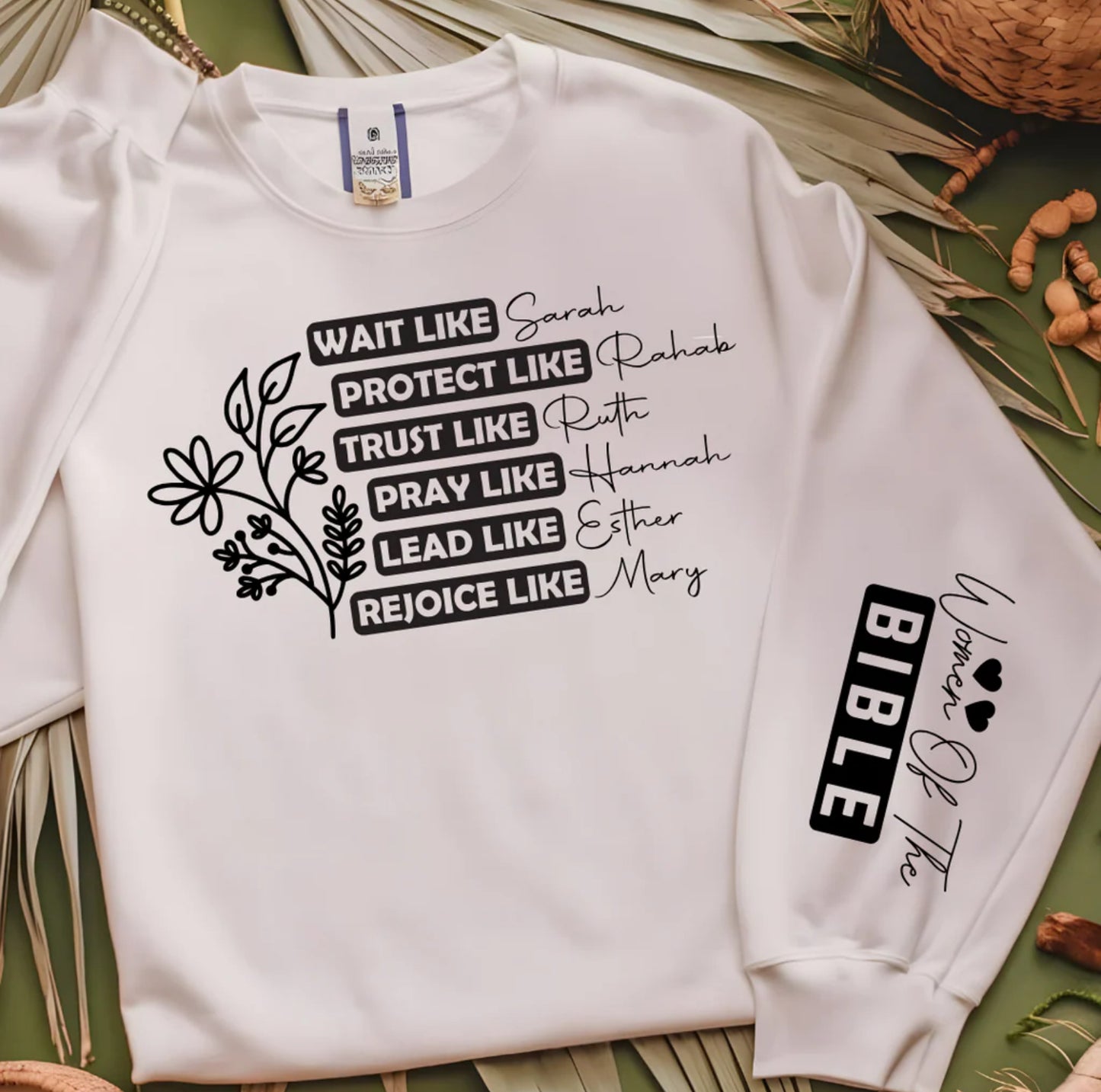 WOMEN OF THE BIBLE CREWNECK