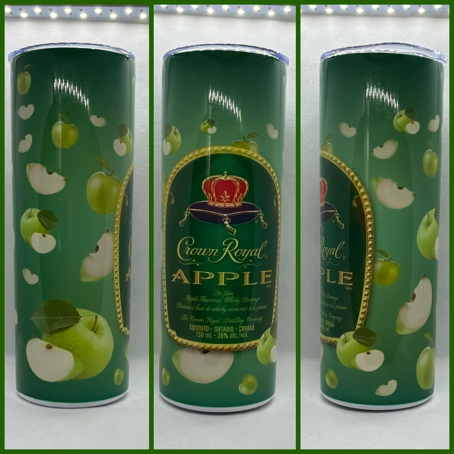 CROWN APPLE TUMBLER
