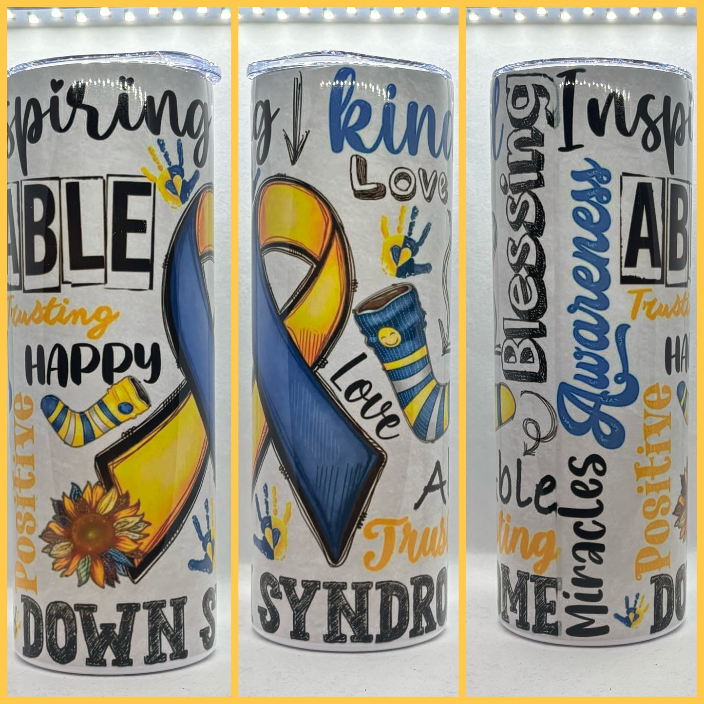 DOWN SYNDROME TUMBLER