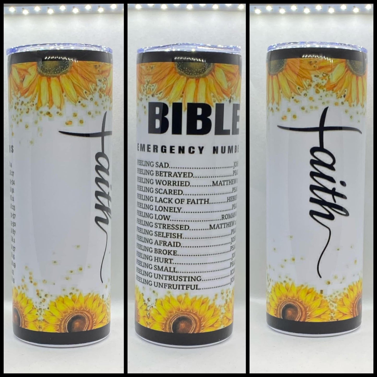 BIBLE EMERGENCY TUMBLER
