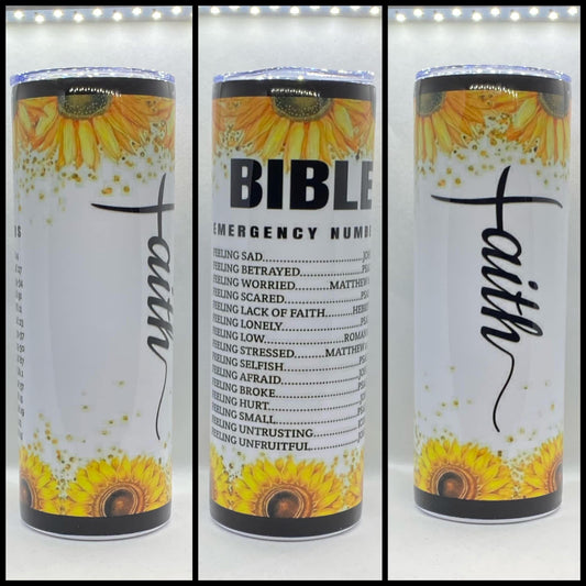 BIBLE EMERGENCY TUMBLER