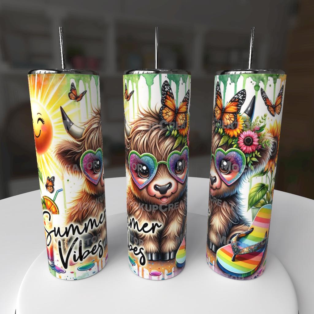 SUMMER VIBES TUMBLER