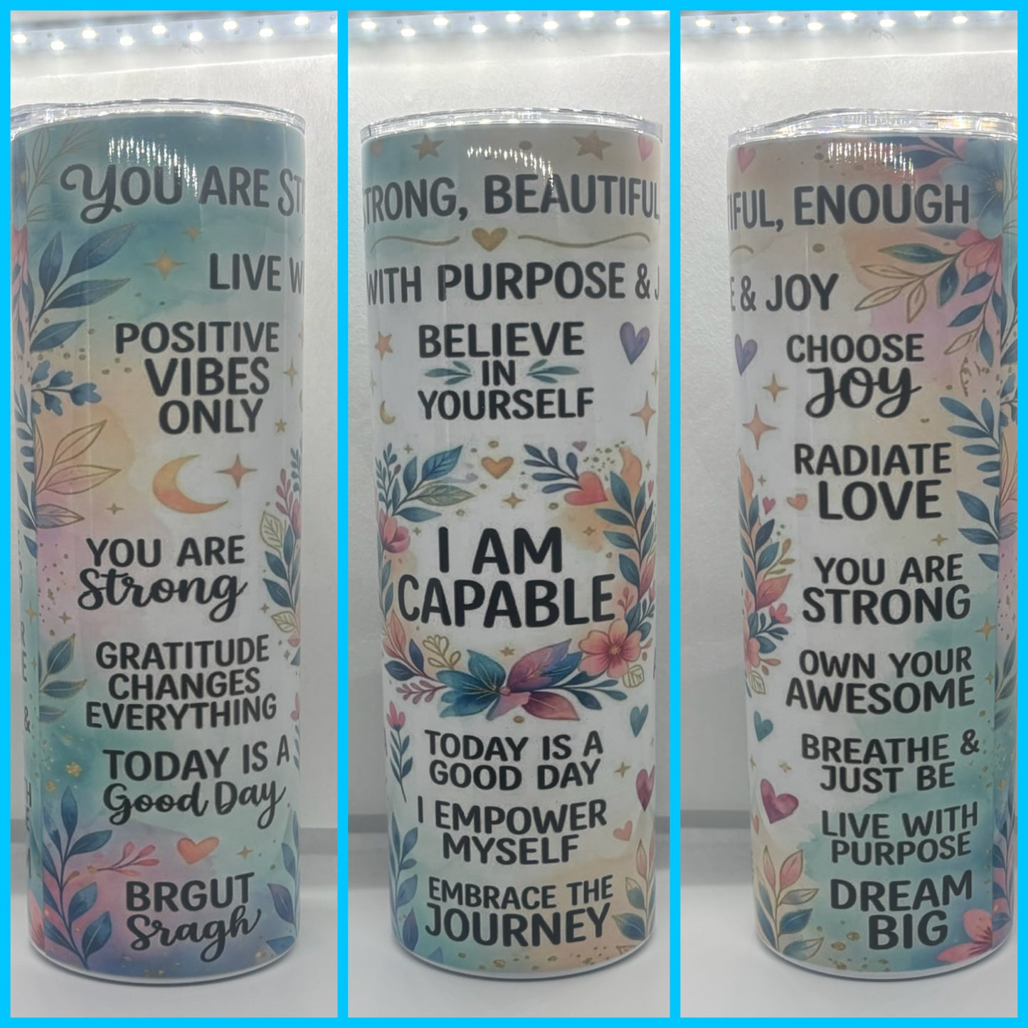 AFFIRMATION TUMBLER