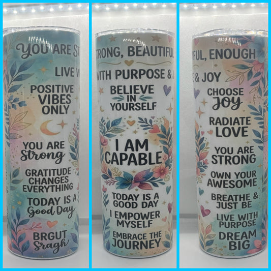 AFFIRMATION TUMBLER