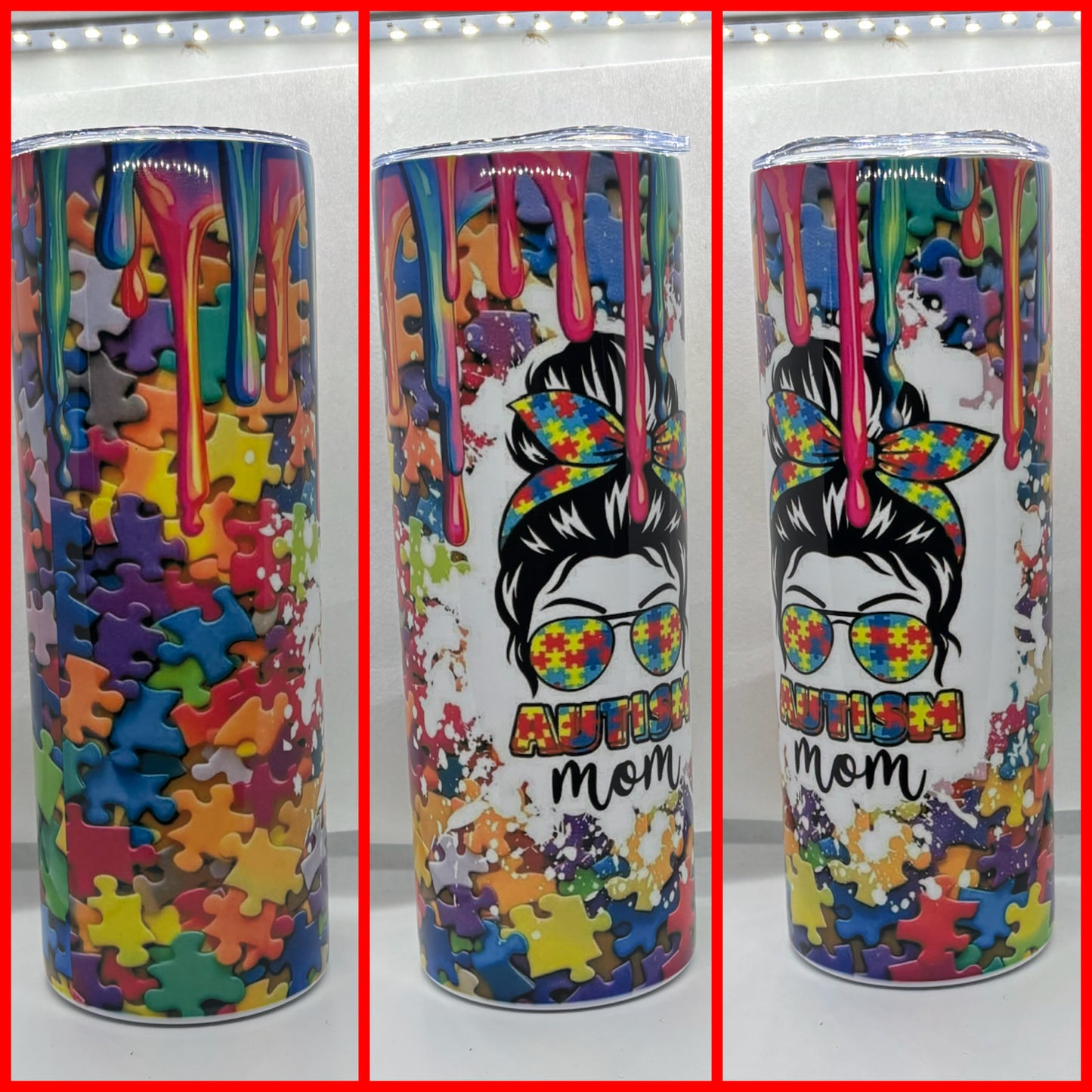 AUTISM MOM TUMBLER