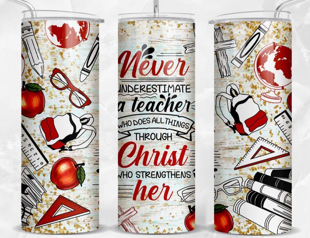 FAITH BASE TEACHER TUMBLER