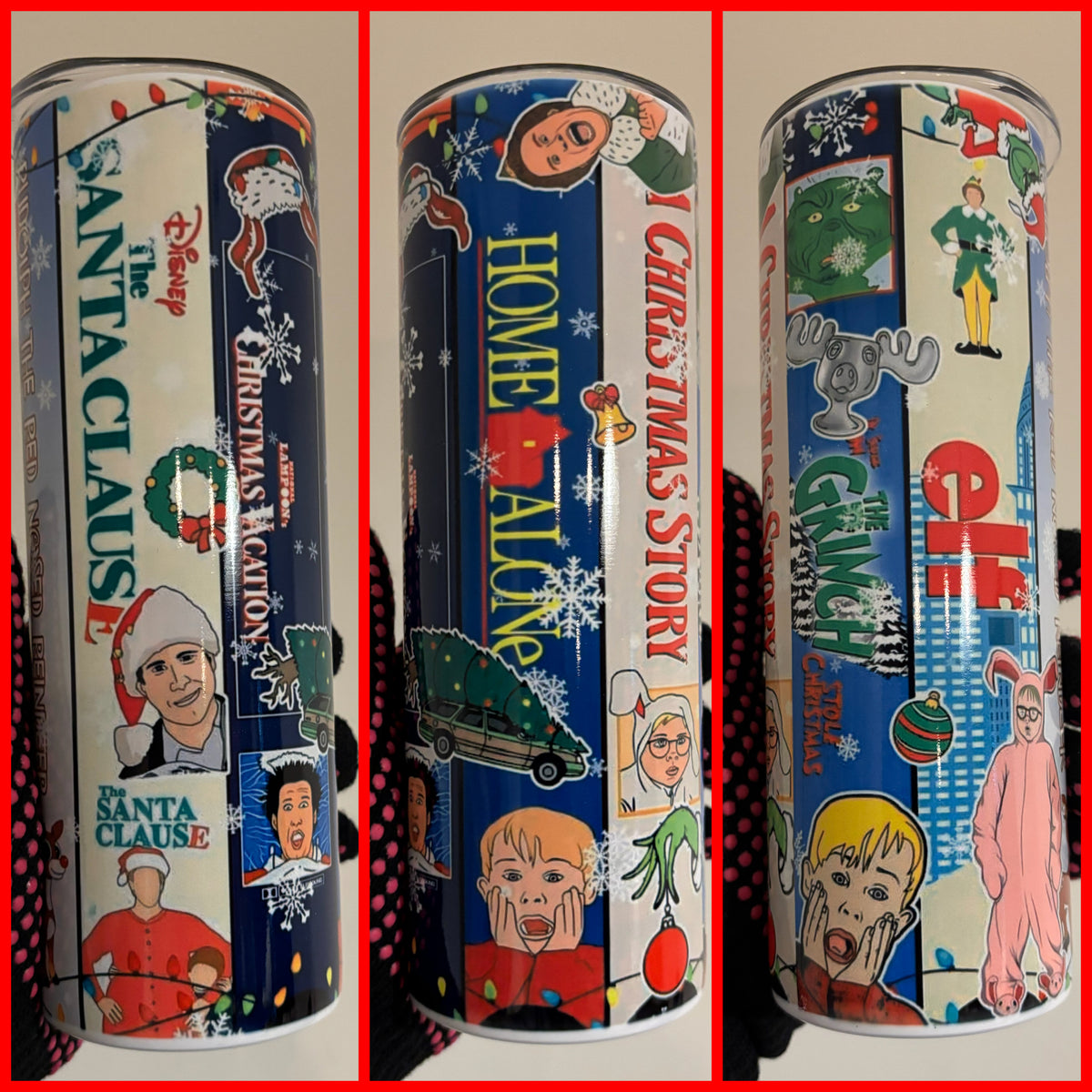 CHRISTMAS MOVIE TUMBLER