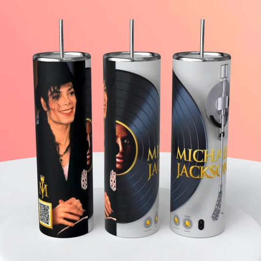 MICHAEL JACKSON QR CODE TUMBLER PLAYS MUSIC