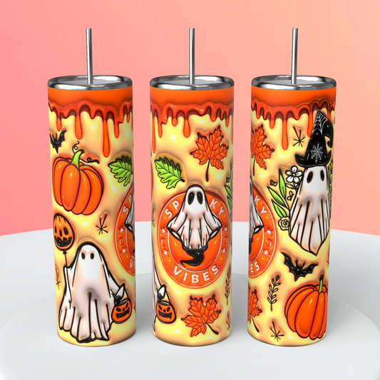 SPOOKY VIBES TUMBLER