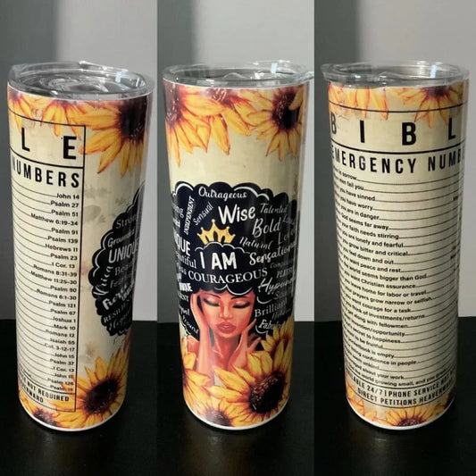 BIBLE EMERGENCY TUMBLER