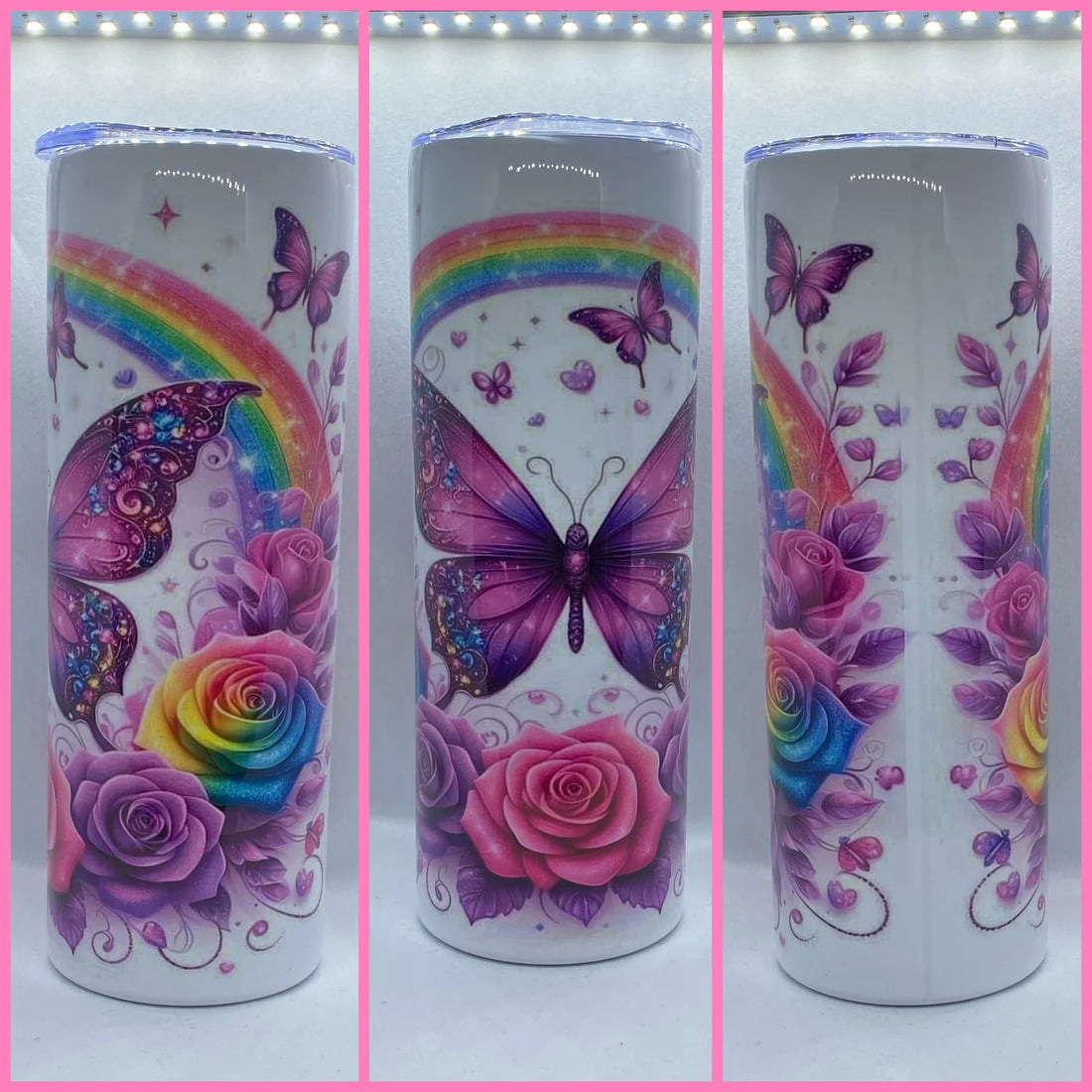 BUTTERFLY TUMBLER