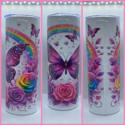 BUTTERFLY TUMBLER