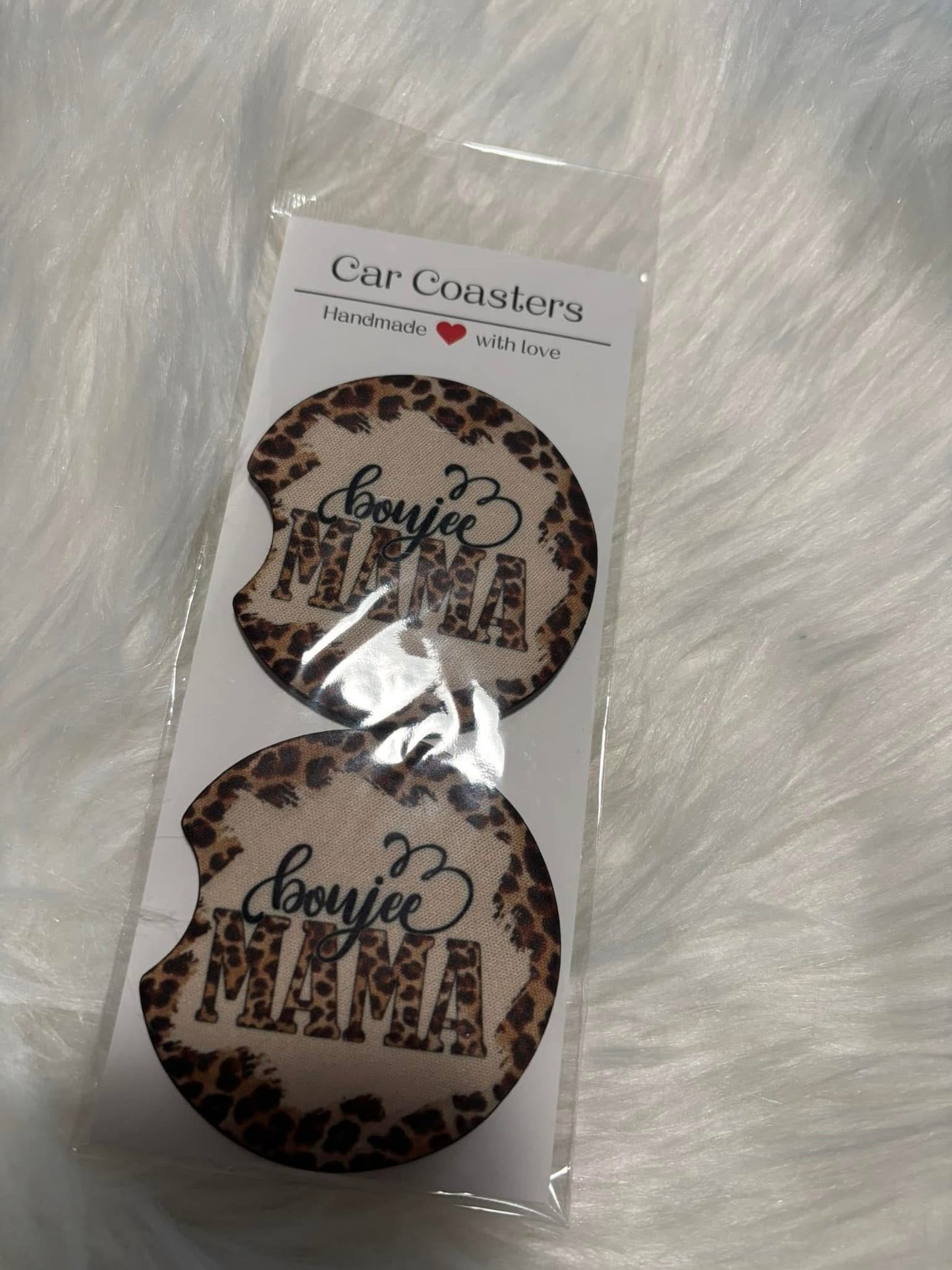 BOUJEE MAMA CAR COASTERS