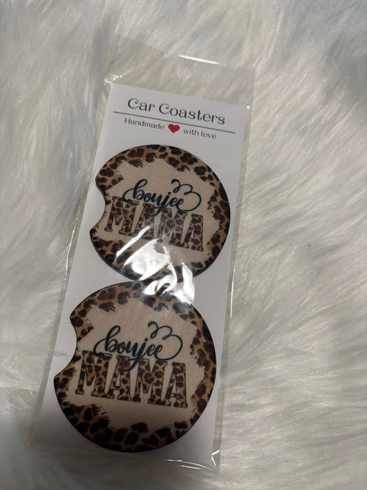 BOUJEE MAMA CAR COASTERS