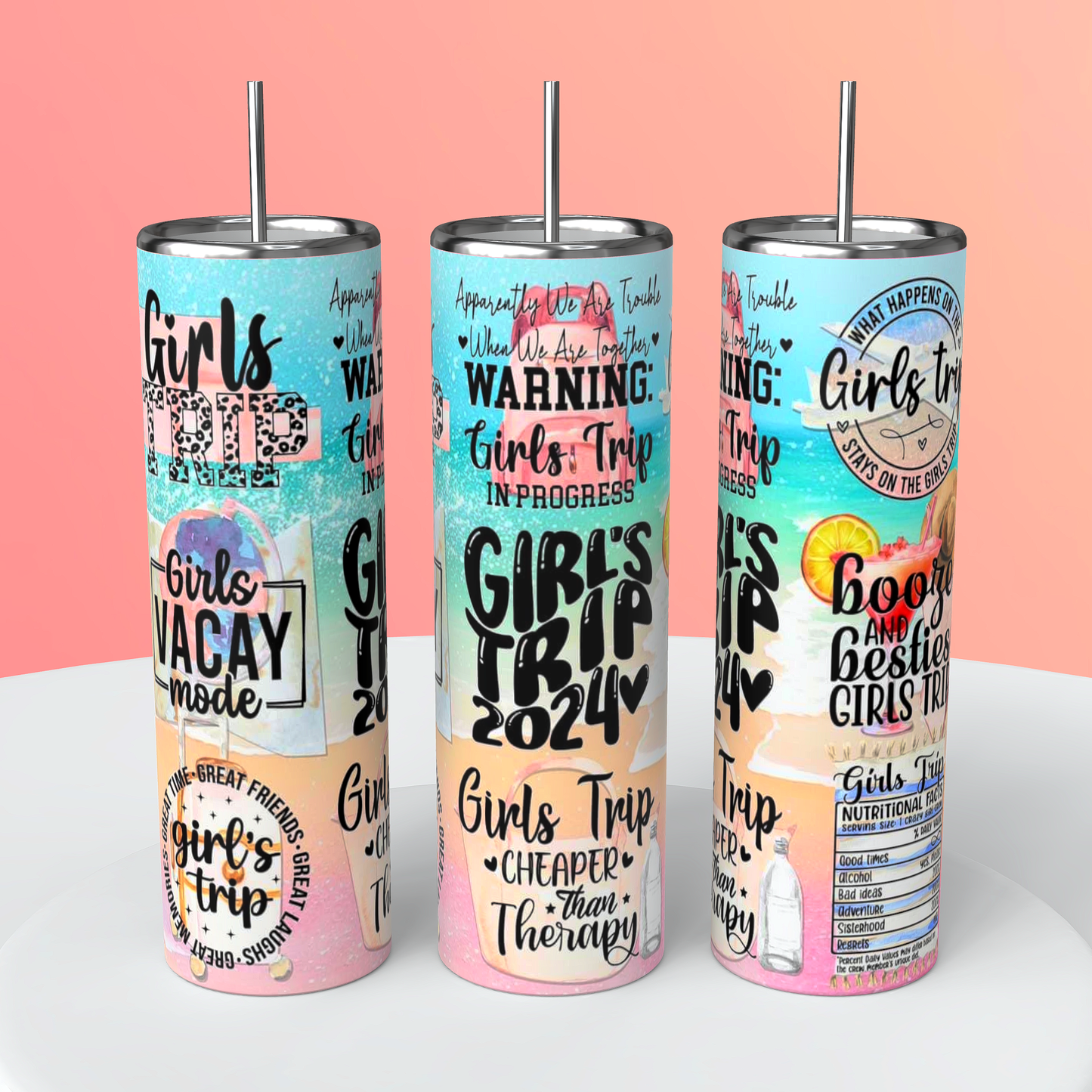 GIRLS TRIP 2024 TUMBLER